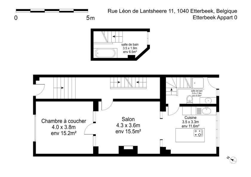Apartment In Brussels, Lantsheere By Homenhancement Sa Экстерьер фото