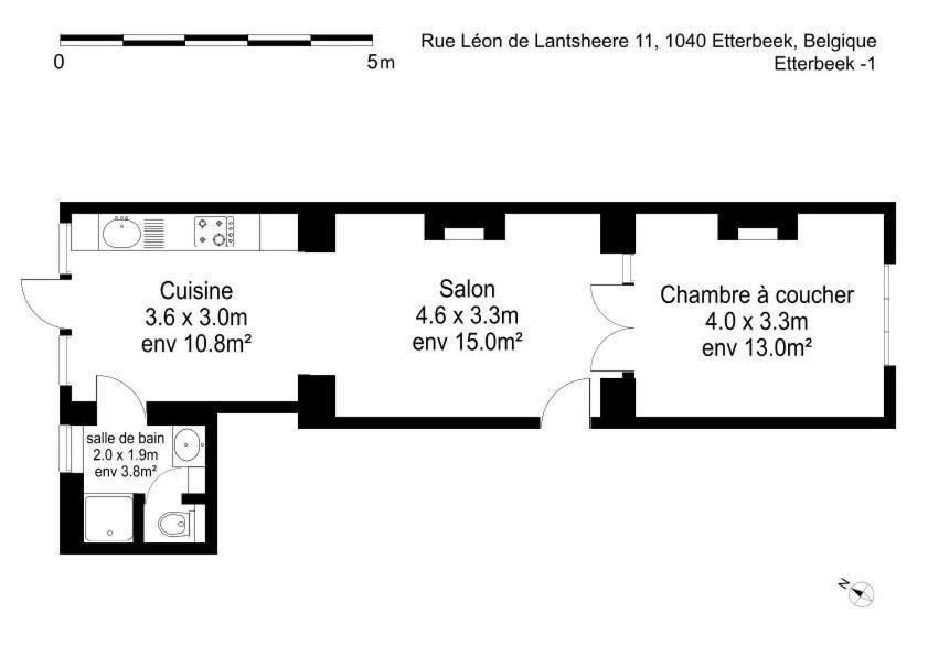 Apartment In Brussels, Lantsheere By Homenhancement Sa Экстерьер фото